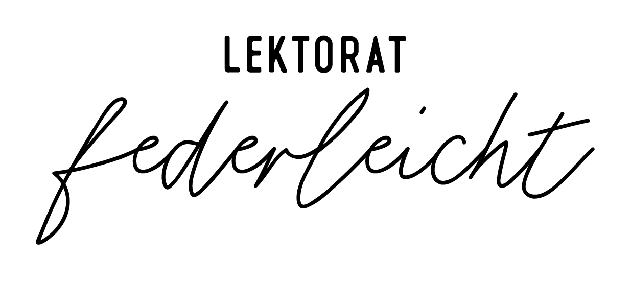 logo lektorat federleicht
